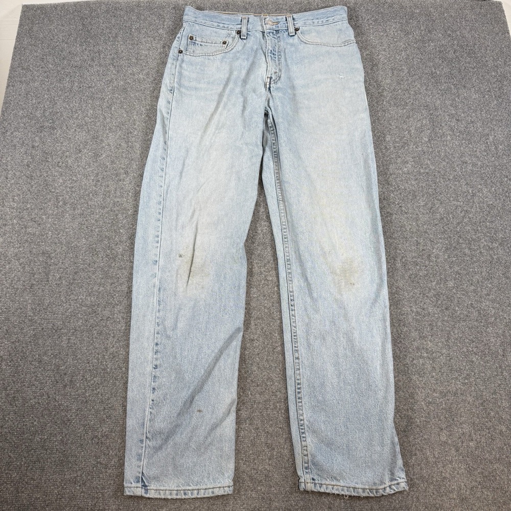 Vintage Levi's Jeans Mens 32x32‎ (Fits 30x32) 550 Relaxed Straight Light Wash